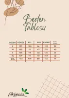 Kadın Haki Kısa Kollu Şortlu Pijama Takımı Akbeniz Y1300 Haki görsel 5