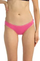 Kadın Karışık Desen Pamuklu 3'lü Slip Külot-Fuşya Us. POLO Assn. 66433 Fuşya farklı açı