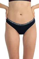 Kadın Karışık Desen Pamuklu 3'lü Slip Külot-Lacivert Us. POLO Assn. 66430 Lacivert farklı açı