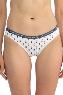 Us. POLO Assn. Kadın Karışık Desen Pamuklu 3'lü Slip Külot-Lacivert Us. POLO Assn. 66430 - Alternatif Görünüm