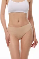 Kadın Modal Dar Kalıp Ara Bel Slip Külot Malabadi 187 Ten görsel 8