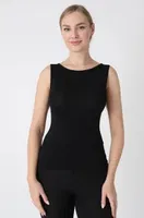 Kadın Modal Kayık Yaka Body Confeo C801-029 Siyah görsel 4