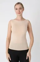 Kadın Modal Kayık Yaka Body Confeo C801-029 Ten görsel 5