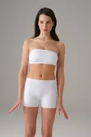 Kadın Modal Şort Boxer Doreanse 8101 Beyaz görsel 5