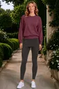 Kadın Modal T-Shirt Pantolon Takımı Doreanse 4490