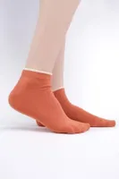 Kadın Modal Tekli Yazlık Sneaker Çorap Mısırlı KSNK000005 görsel 5