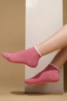 Kadın Modal Tekli Yazlık Sneaker Çorap Mısırlı KSNK000005 görsel 16