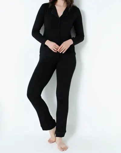 Kadın Önü Düğmeli Uzun Kol Pijama Takım Confeo C840-444