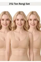 Kadın Pamuklu Toparlayıcı Bralet Sütyen Formactive 2135 Bej görsel 4