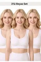 Kadın Pamuklu Toparlayıcı Bralet Sütyen Formactive 2135 Beyaz görsel 7