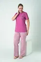 Kadın Penye Süprem Kısa Kol Pijama Takım Confeo C840-918