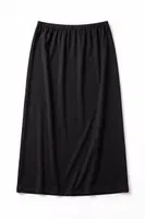 Kadın Polyester Jüpon Uzun Astar İnce Bel Lastikli Özel Tasarım Öts 4675 detay görünüm