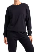 Kadın Siyah Basic Sweatshirt Eşofman Takımı Akbeniz 2790 Siyah görsel 4