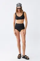 Kadın Siyah Pedli Yüksek Bel Bikini Takımı Akbeniz 35017 Siyah farklı açı