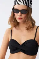 Kadın Straplez Siyah Bikini Takımı Akbeniz 35020 Siyah görsel 4