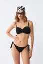 Kadın Straplez Siyah Bikini Takımı Akbeniz 35020