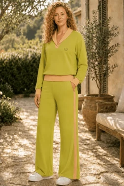 Kadın T-Shirt Pantolon Takımı Doreanse 4488