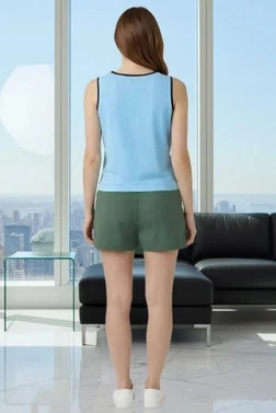 Kadın T-Shirt Şort Takım Doreanse 4483 - Alternatif Görünüm