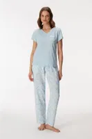 Kadın T-Shirt ve Pantolon Takım Anıl 11351 görsel 4