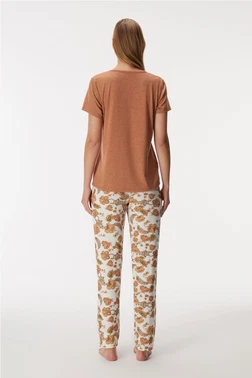 Anıl Kadın T-Shirt ve Pantolon Takım Anıl 11364 - Alternatif Görünüm