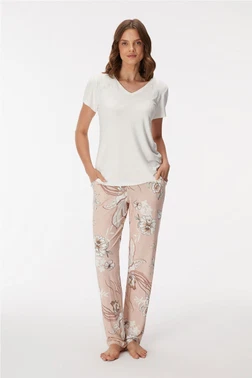 Anıl Kadın T-Shirt ve Pantolon Takım Anıl 11396