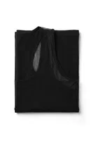 Kadın Tekli Pamuklu Atlet Transparan Tül Detaylı Esnek Nefes Alan Doku Öts 3171 Siyah görsel 4