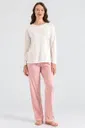 Kadın Uzun Kollu Pijama Takımı Pierre Cardin 8409