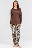 Kadın Uzun Kollu Pijama Takımı Pierre Cardin 8410