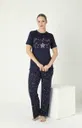 Kadın Viskon Kısa Kol Pijama Takım Confeo C840-904