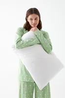 Kadın Yeşil Kalp Desenli Düğmeli Pamuklu Pijama Takımı Akbeniz 27953 Yeşil farklı açı