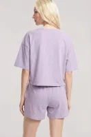 Kadın Yeşil Kısa Kollu Şortlu Pijama Takımı Akbeniz Y1300 görsel 13
