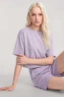 Kadın Yeşil Kısa Kollu Şortlu Pijama Takımı Akbeniz Y1300 görsel 10