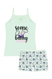 Öts İç Giyim Kız Çocuk Pamuklu Atlet Pembe Some Bunny Öts 8528