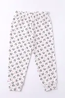 Kız Çocuk Pamuklu Pijama Takımı Kısa Kol Uzun Alt Desenli Rahat Uyku Kalıbı Öts 474001 Renkli farklı açı