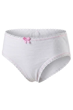 Kız Süprem Slip 6 Lı Paket Baskılı ve Düz ve Çizgili Öztaş B4152