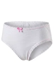Kız Süprem Slip 6 Lı Paket Baskılı ve Düz ve Çizgili Öztaş B4152