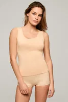 KOM Basic 2'li Singlet Kadın Atlet Ten görsel 9