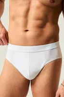 KOM Cesar Mikro Modal 2'li Erkek Slip Beyaz görsel 5