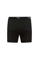 KOM Long 2'li Çift Düğmeli Uzun Erkek Boxer Siyah görsel 15
