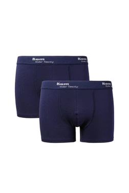 KOM Tight Pamuklu 2'li Erkek Boxer