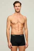 KOM Tight Pamuklu 2'li Erkek Boxer Siyah görsel 9