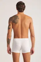 KOM Tight Pamuklu 2'li Erkek Boxer Beyaz görsel 17