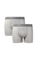 KOM Tight Pamuklu 2'li Erkek Boxer Gri Melanj görsel 18