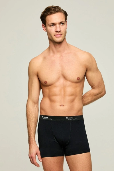 KOM Tight Pamuklu 3'lü Erkek Boxer