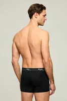 KOM Tight Pamuklu 3'lü Erkek Boxer Siyah görsel 5