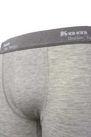 KOM Tight Pamuklu 3'lü Erkek Boxer Gri Melanj görsel 8