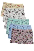Karışık Baskılı Kız Çocuk Boxer 12Li Kota 3400 Asorti görsel 6