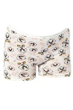 Karışık Baskılı Kız Çocuk Boxer 12Li Kota 3400 - Alternatif Görünüm
