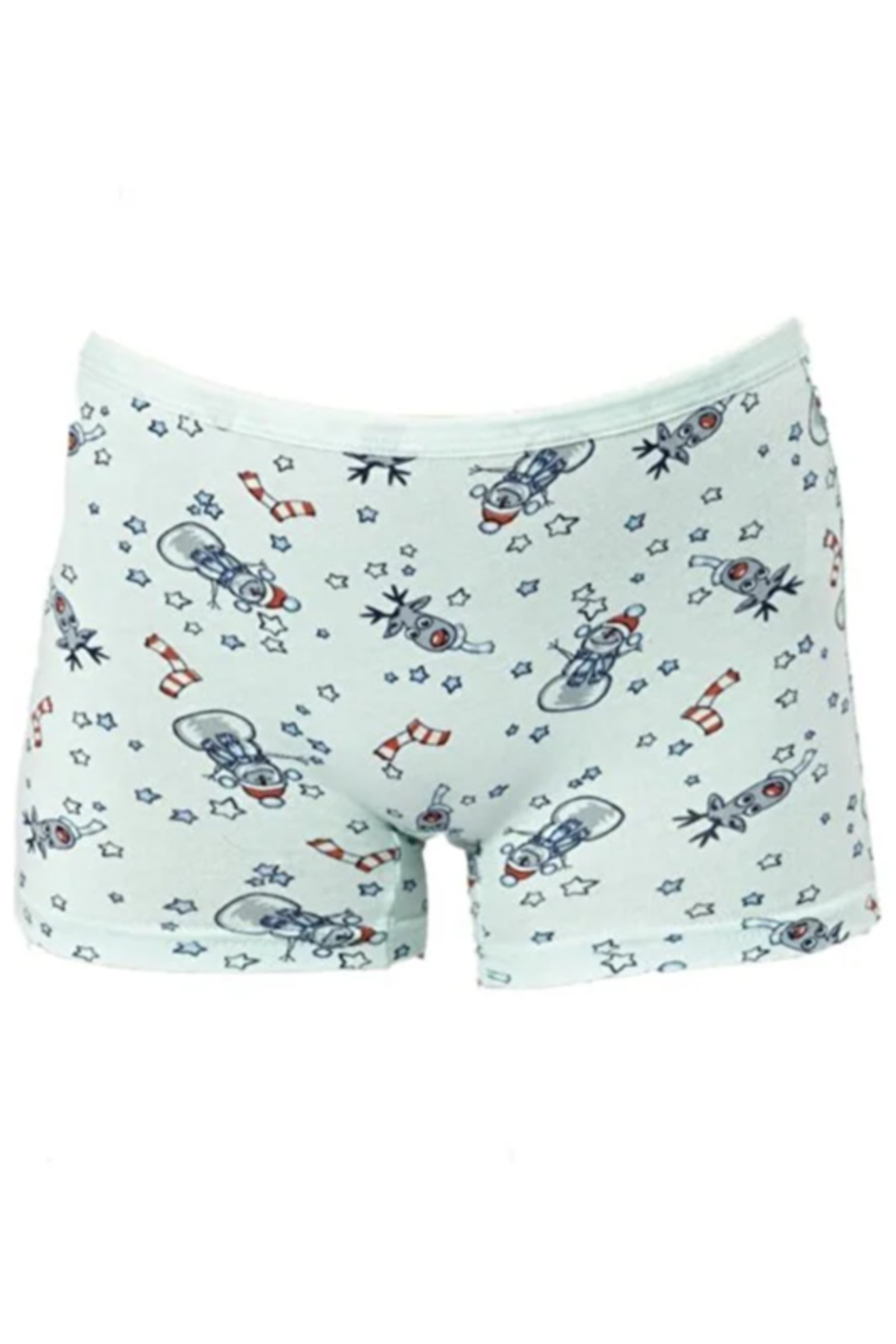 Karışık Baskılı Kız Çocuk Boxer 12Li Kota 3400