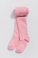 Kozal Pamuklu Çocuk Külotlu Çorap CKOZ01442 Leopar Pembe